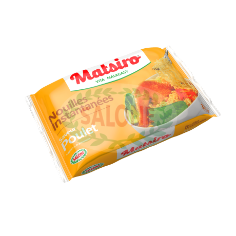 Publicité nouilles matsiro saveur poulet