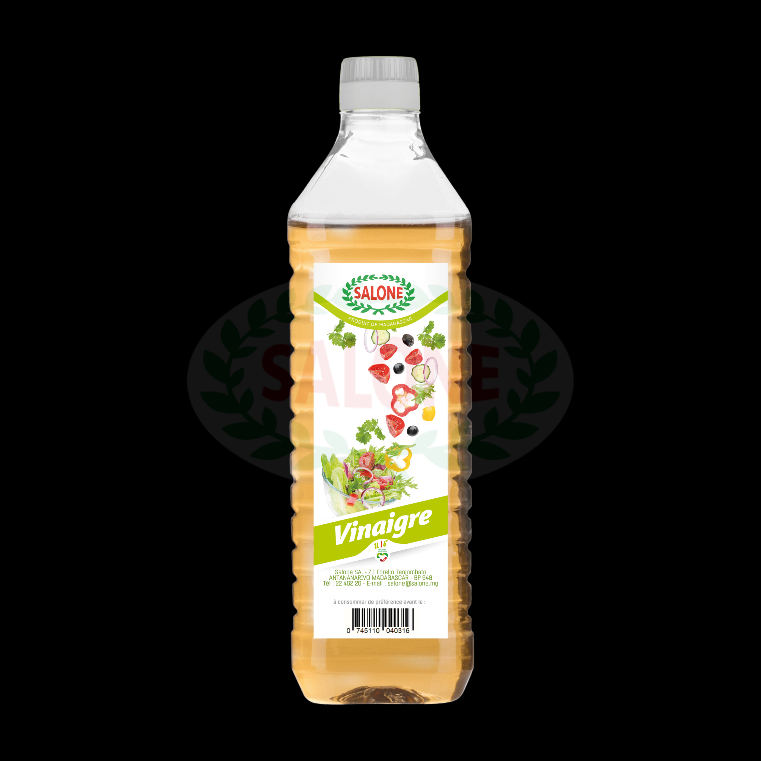 SAL CONDVIN PACK ROUGE 1L copie Bouteille de Vinaigre rouge 1L.