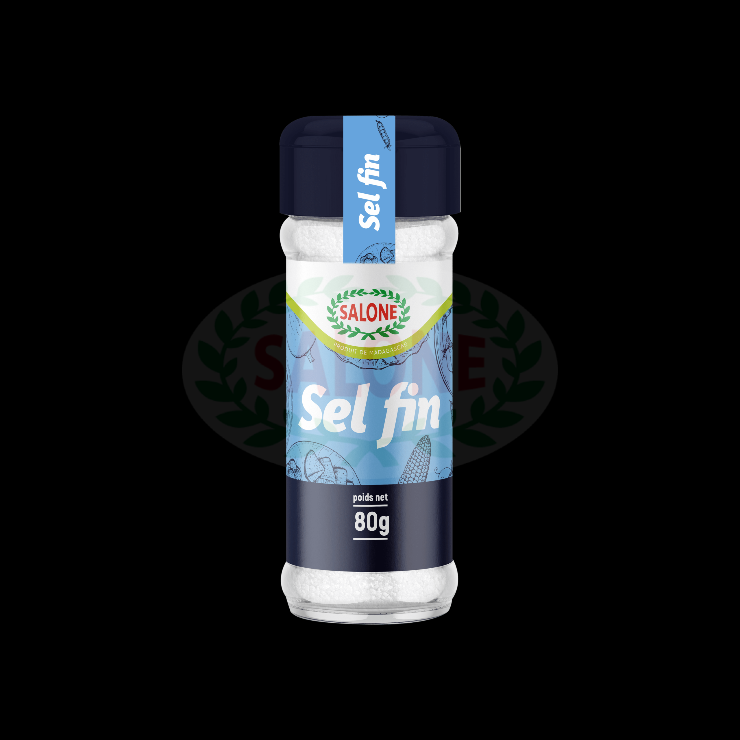 Sel de Mer SALONE en flacon 80gr - Salone